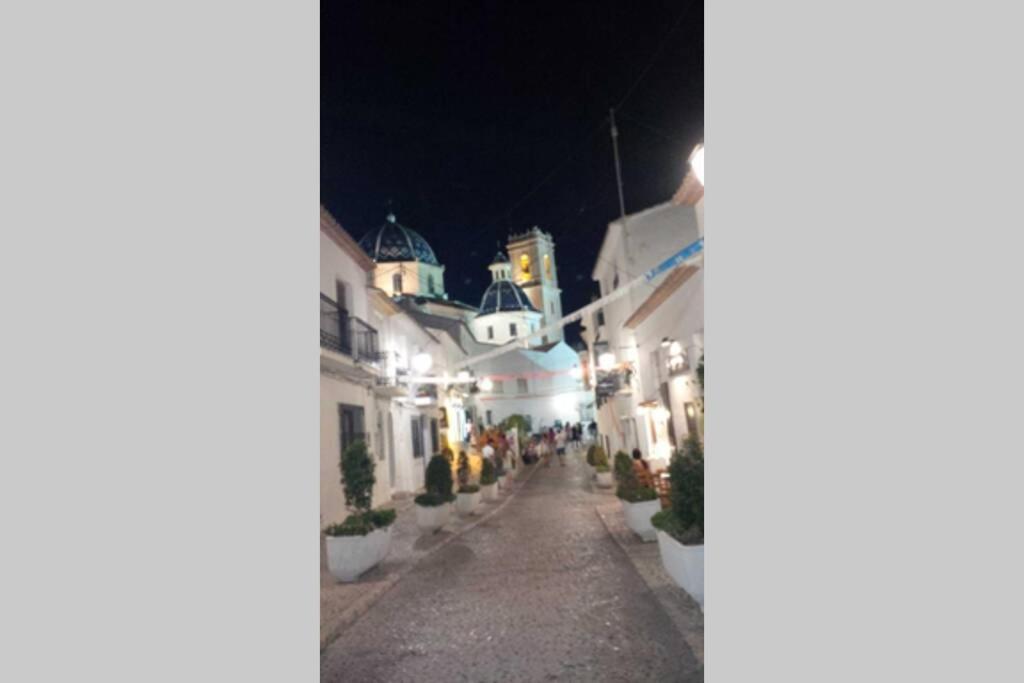 Ferienwohnung Apartamento Enfrente Del Mar Altea Exterior foto